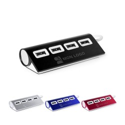 Porte-crayon chargeur USB publicitaire, Hub USB Personnalisable