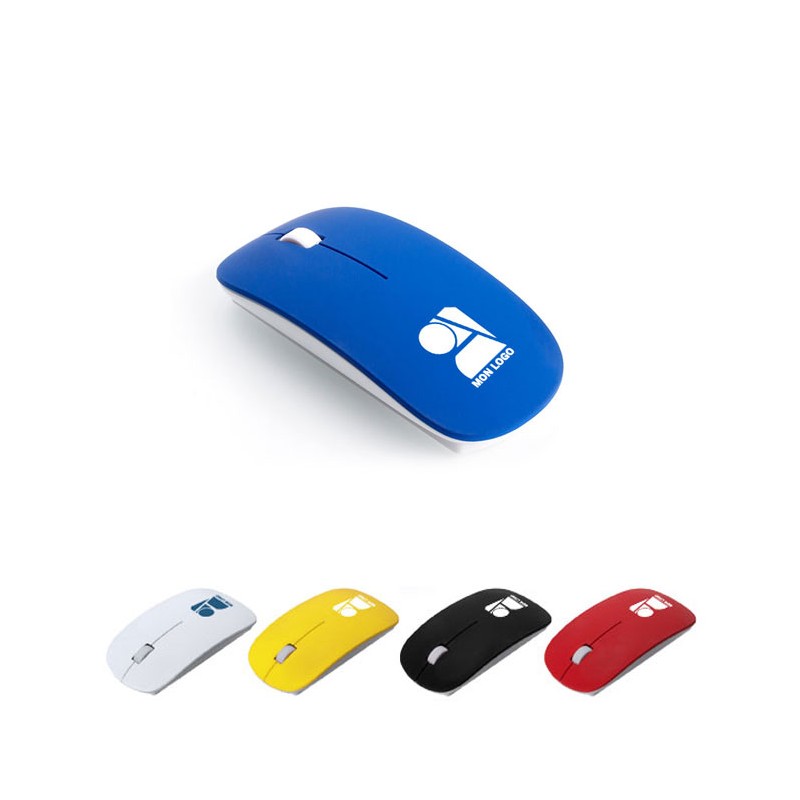 Souris optique sans fil 'Lyster' Couleur Jaune