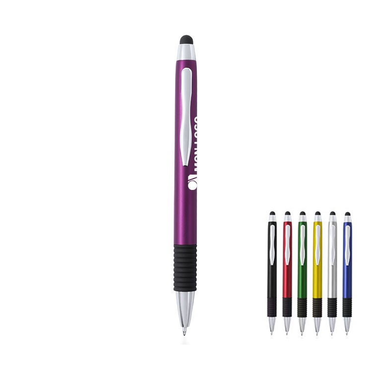 Stylo lumineux publicitaire 'Corden' Couleur Jaune